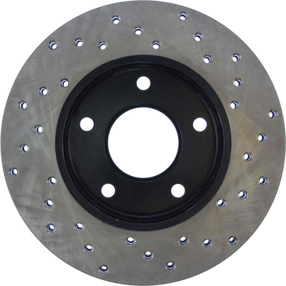 StopTech Drilled Sport Brake Rotor 128.42064R