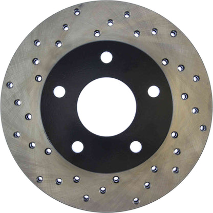 StopTech Drilled Sport Brake Rotor 128.42064R