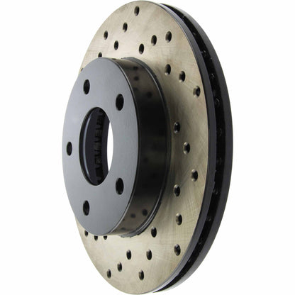 StopTech Drilled Sport Brake Rotor 128.42064R