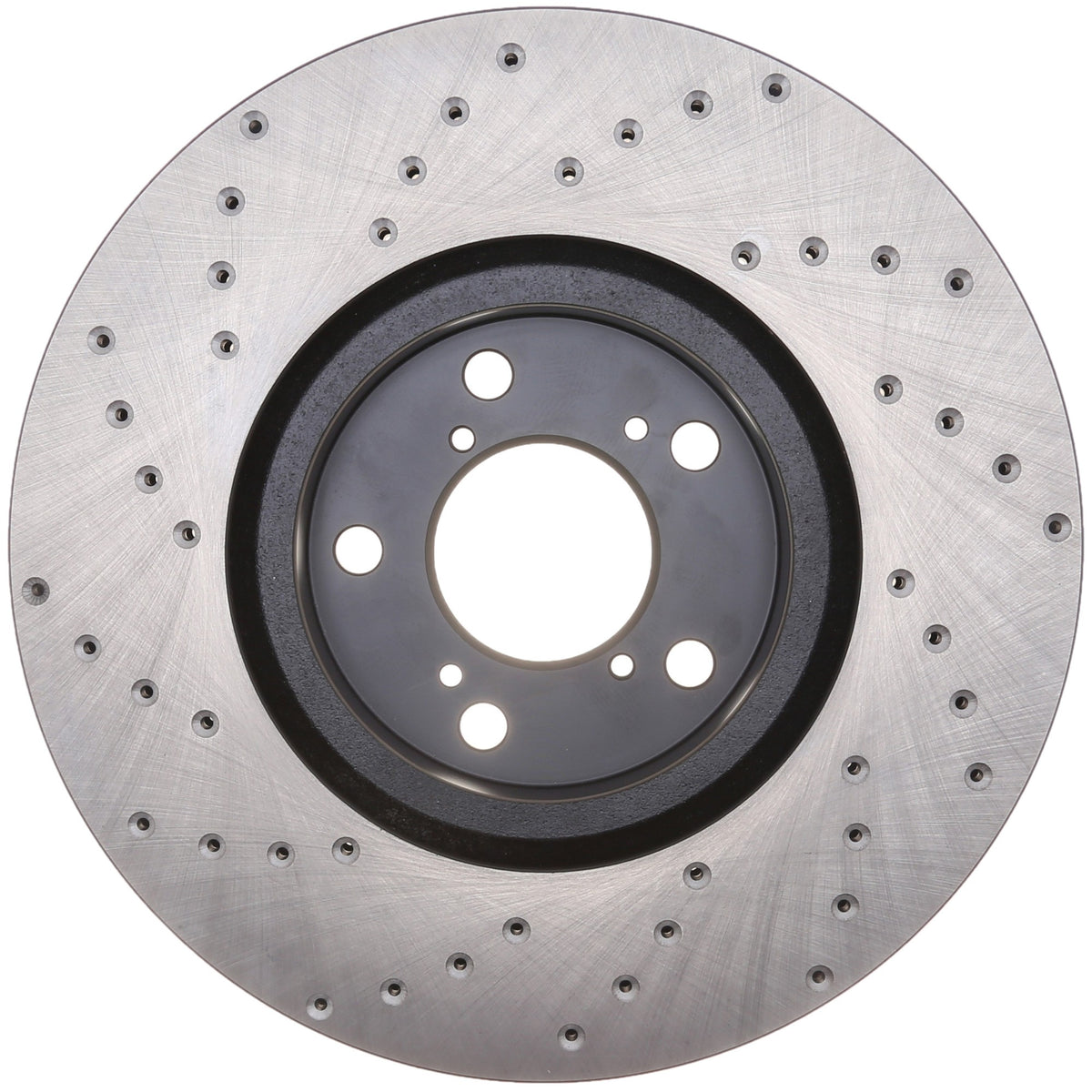 StopTech Sport Cryo Cross Drilled Brake Rotor; Front Left