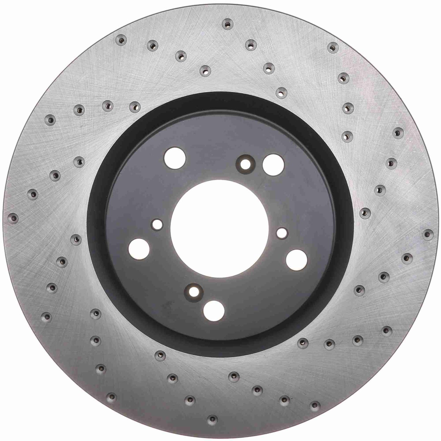 StopTech Sport Cryo Cross Drilled Brake Rotor; Front Left