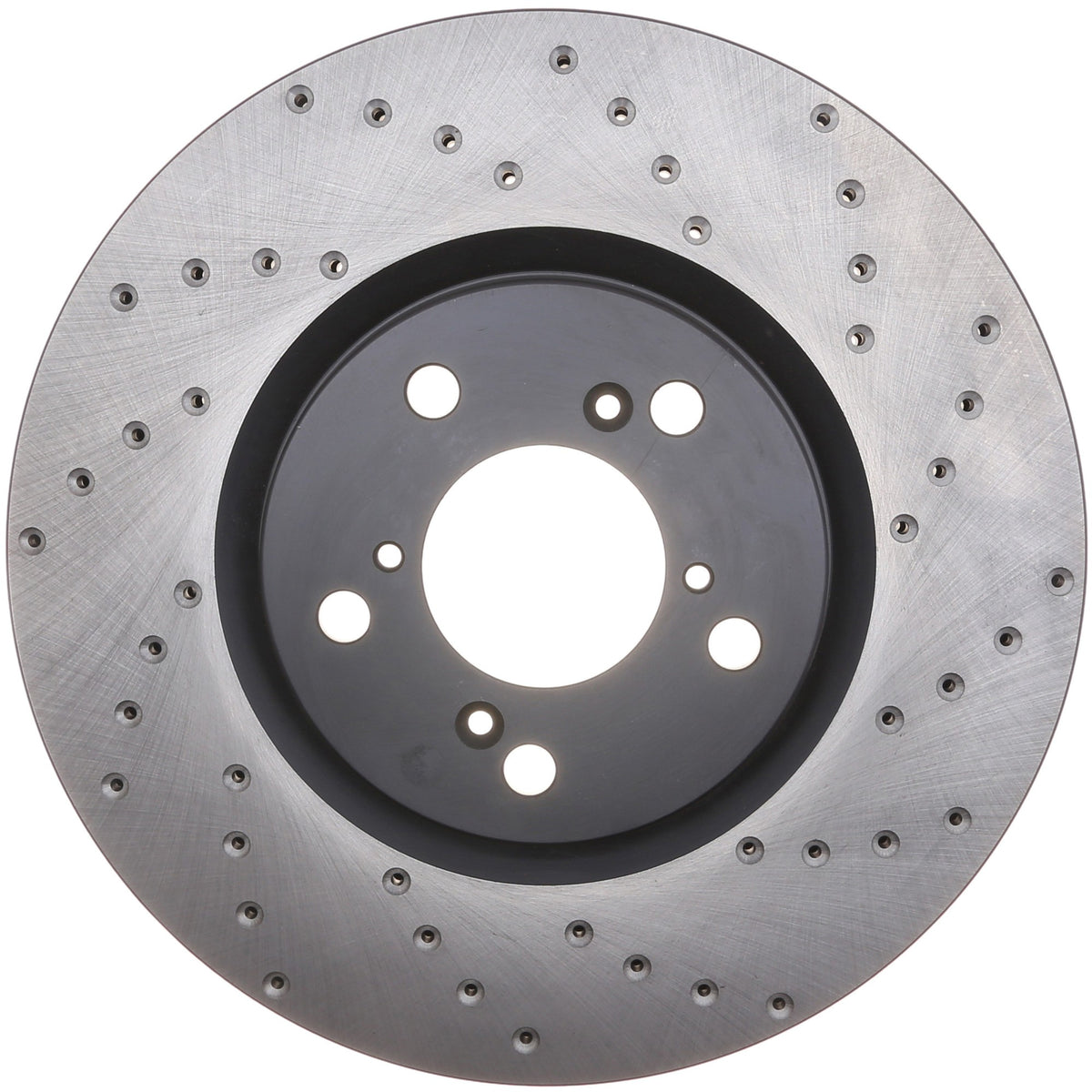 StopTech Sport Cryo Cross Drilled Brake Rotor; Front Left