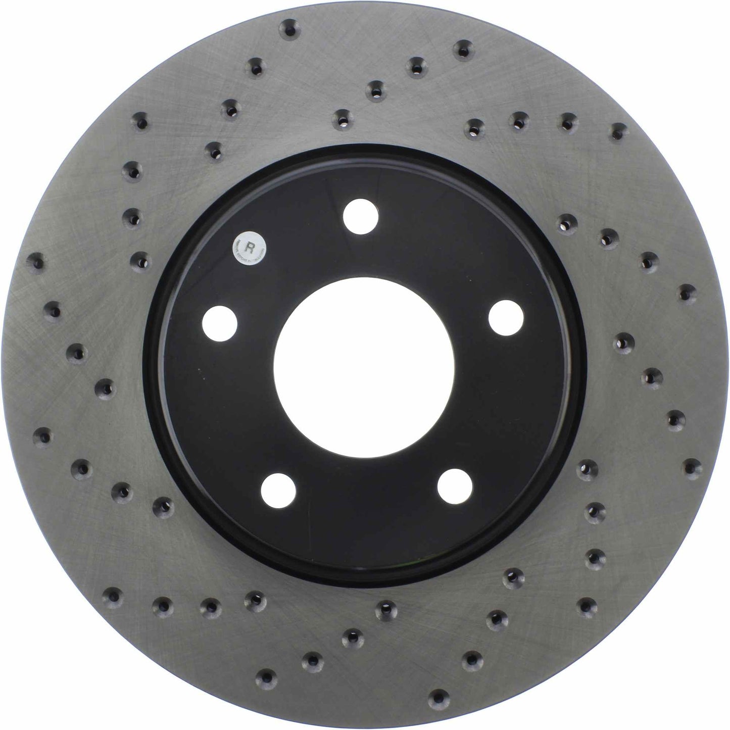 StopTech Sport Cryo Cross Drilled Brake Rotor; Front Right
