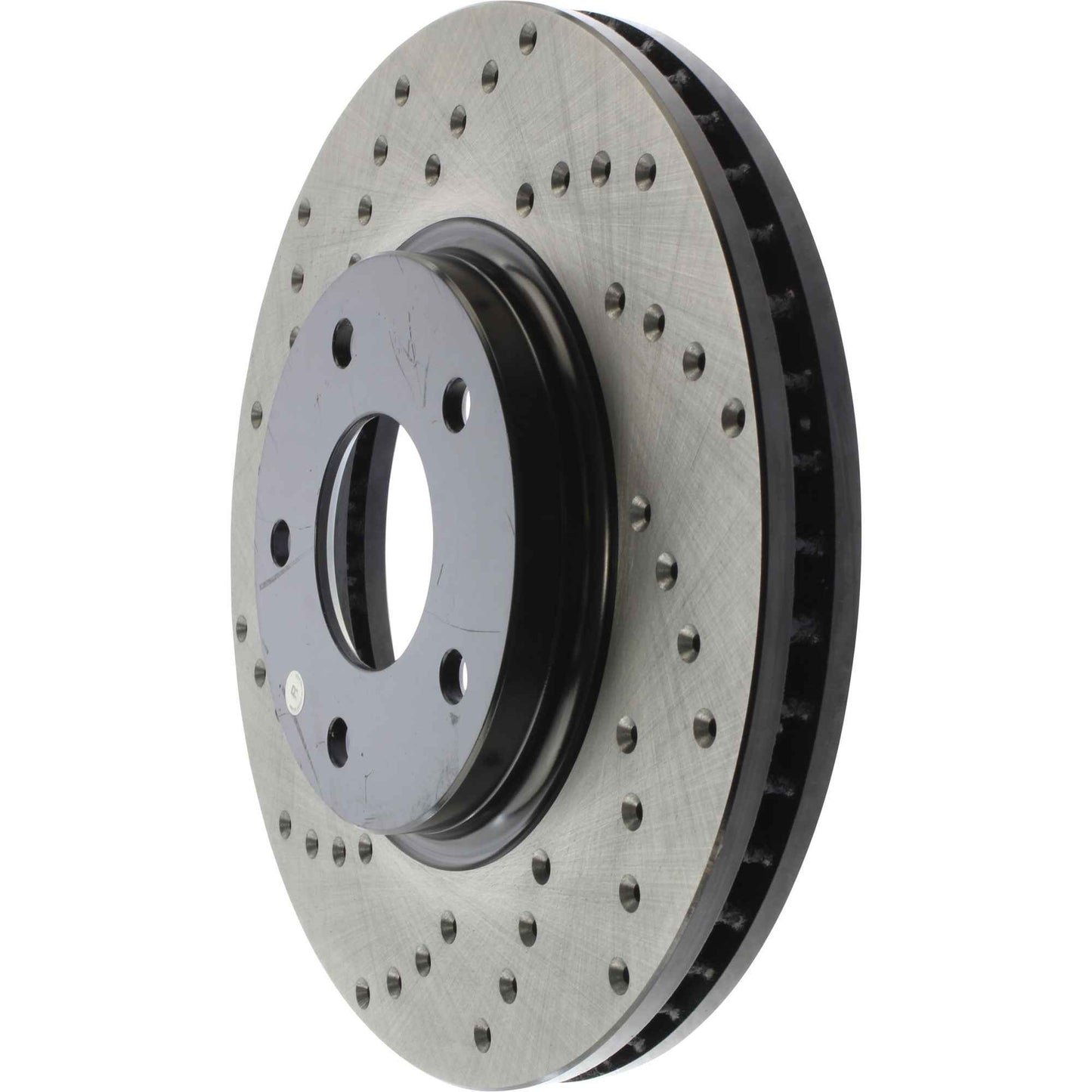 StopTech Sport Cryo Cross Drilled Brake Rotor; Front Right