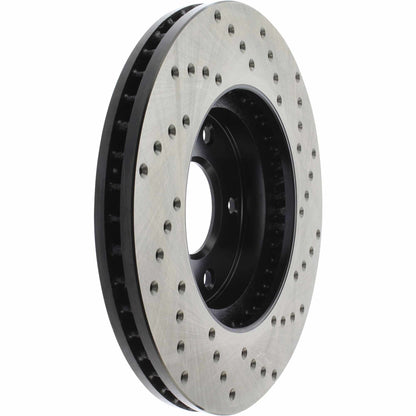 StopTech Sport Cryo Cross Drilled Brake Rotor; Front Right