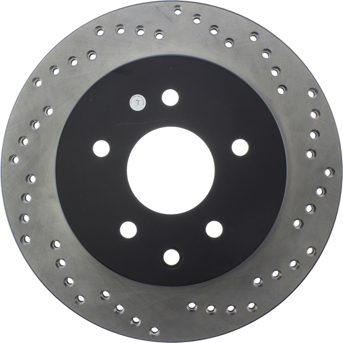StopTech Sport Cryo Cross Drilled Brake Rotor; Rear Left