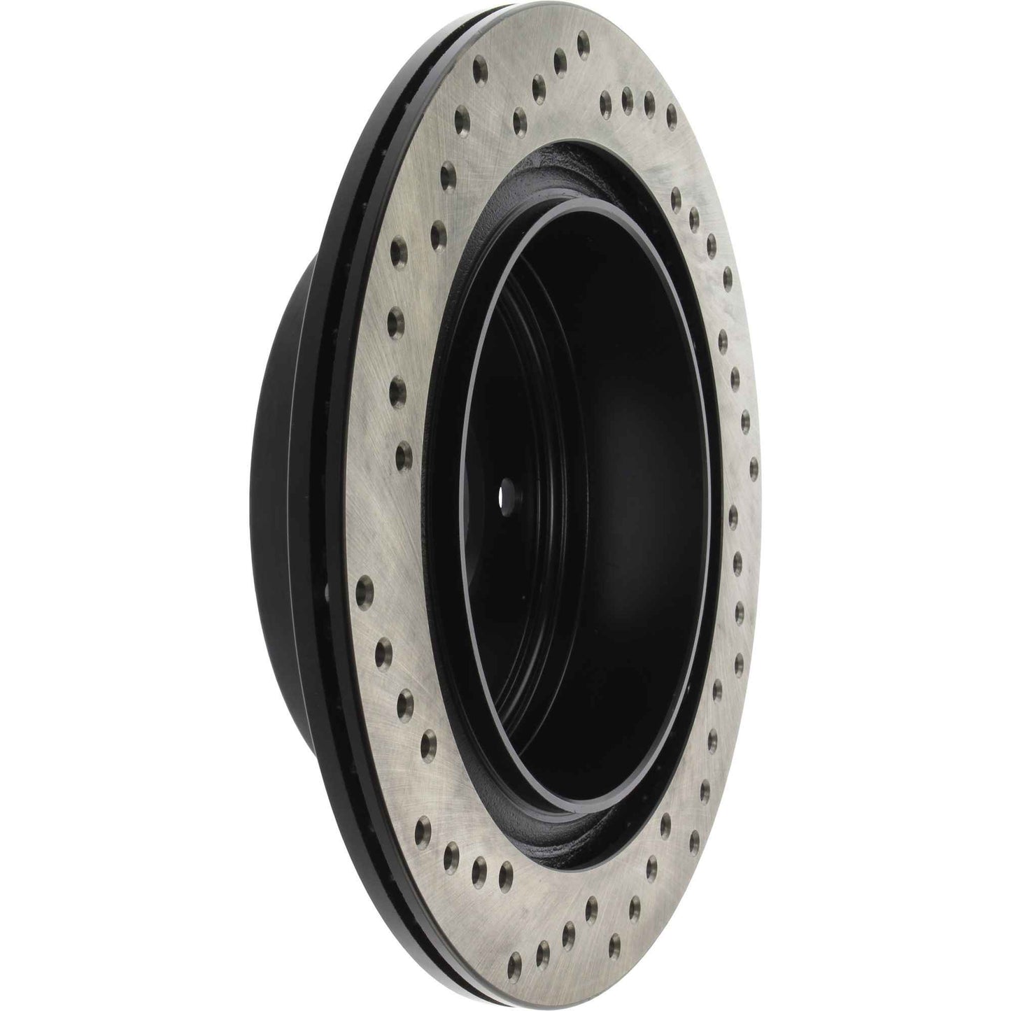 StopTech Sport Cryo Cross Drilled Brake Rotor; Rear Left