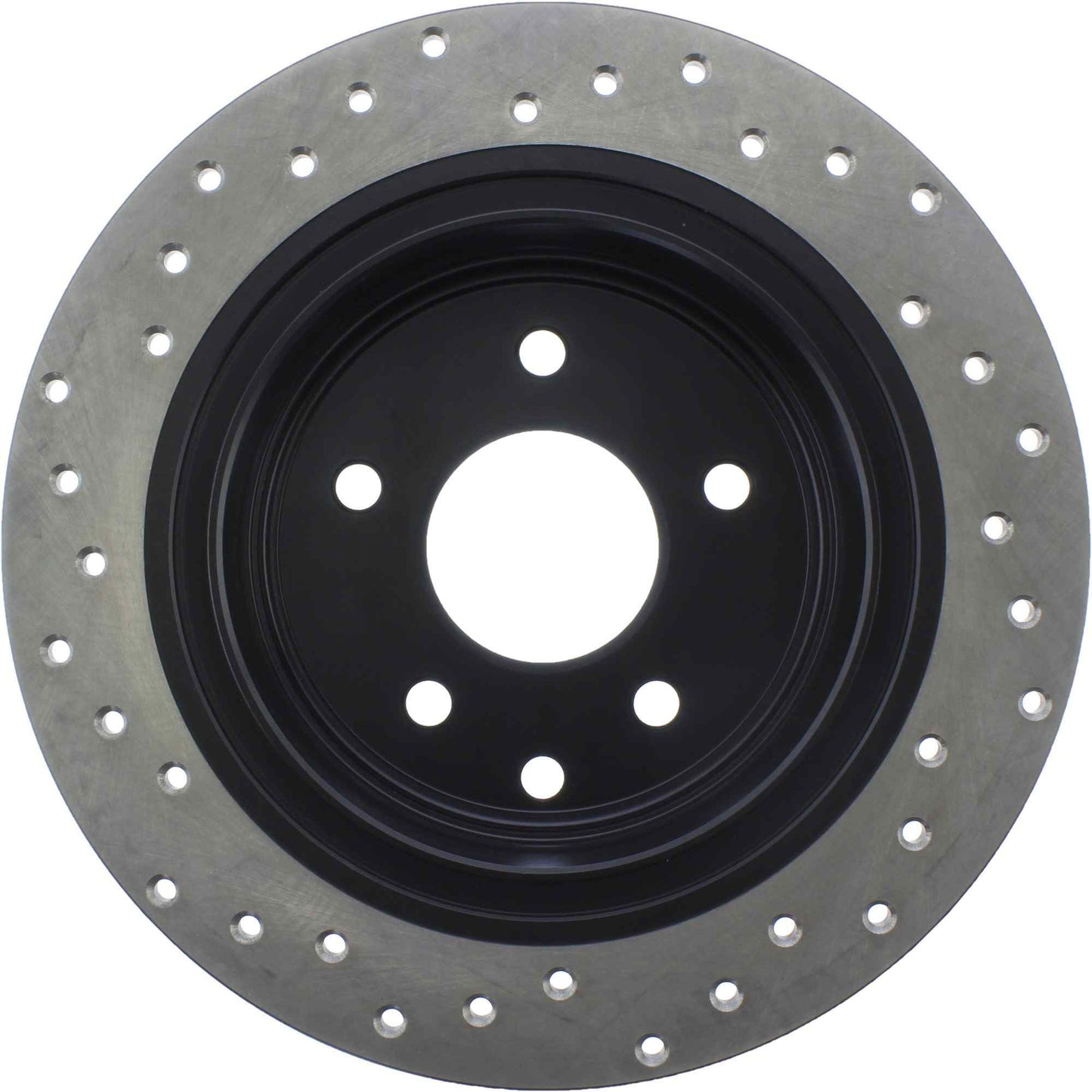 StopTech Sport Cryo Cross Drilled Brake Rotor; Rear Left