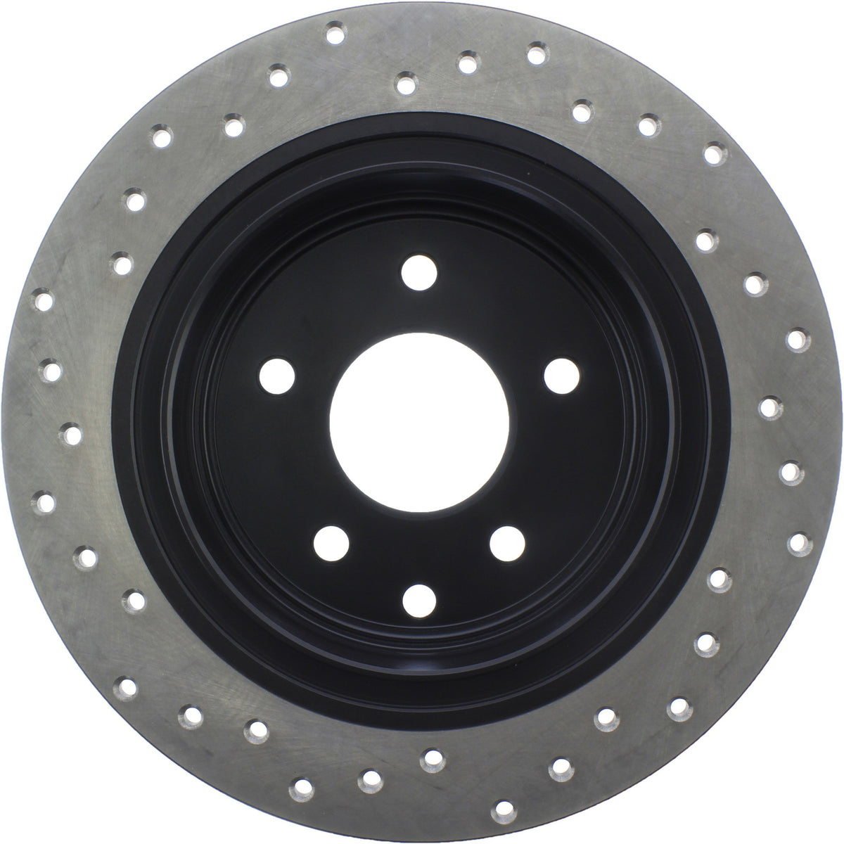 StopTech Sport Cryo Cross Drilled Brake Rotor; Rear Left