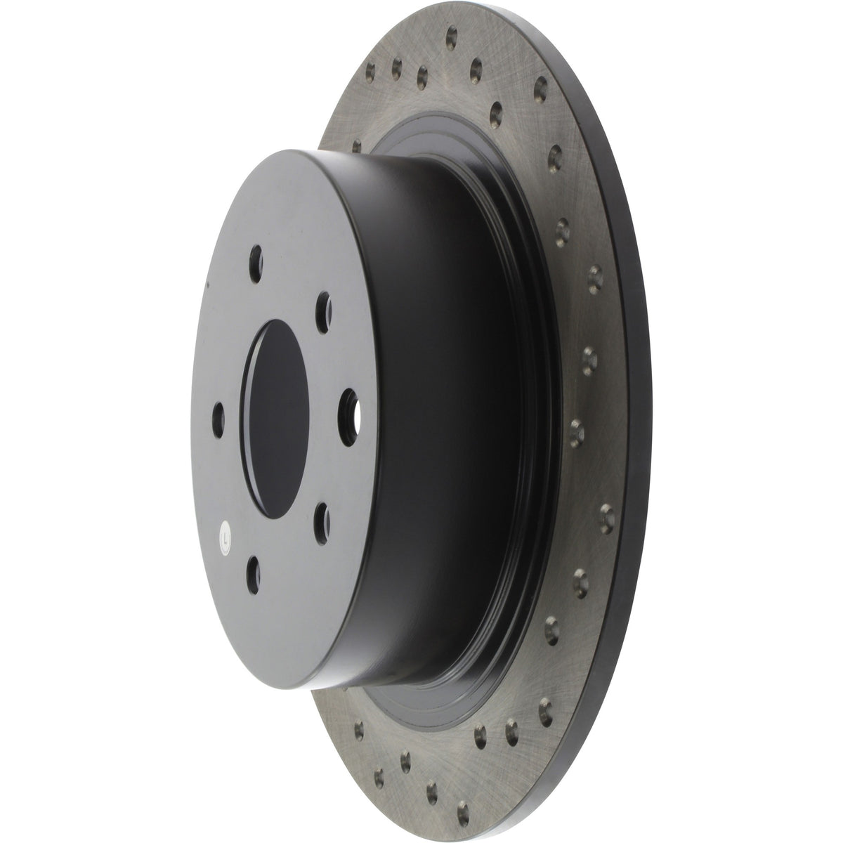 StopTech Sport Cryo Cross Drilled Brake Rotor; Rear Left