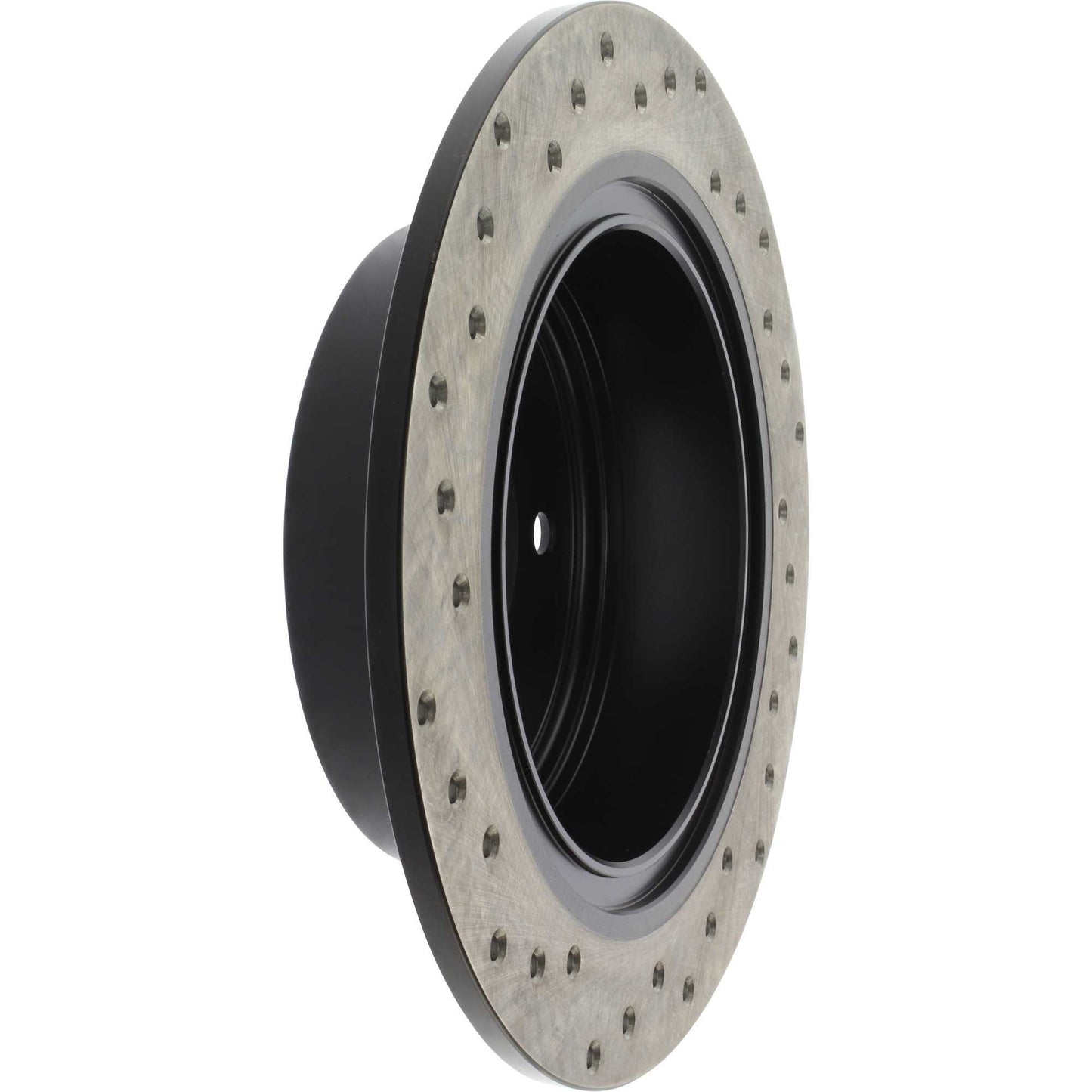 StopTech Sport Cryo Cross Drilled Brake Rotor; Rear Left