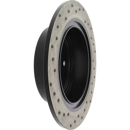 StopTech Sport Cryo Cross Drilled Brake Rotor; Rear Left