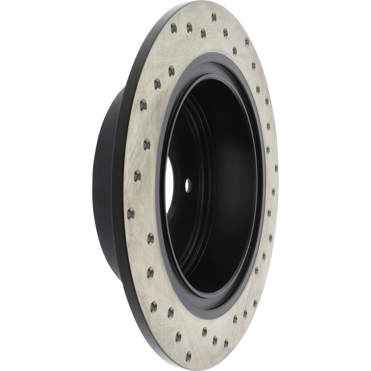 StopTech Sport Cryo Cross Drilled Brake Rotor; Rear Right