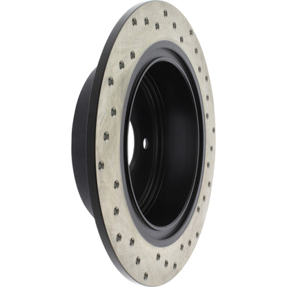 StopTech Sport Cryo Cross Drilled Brake Rotor; Rear Right