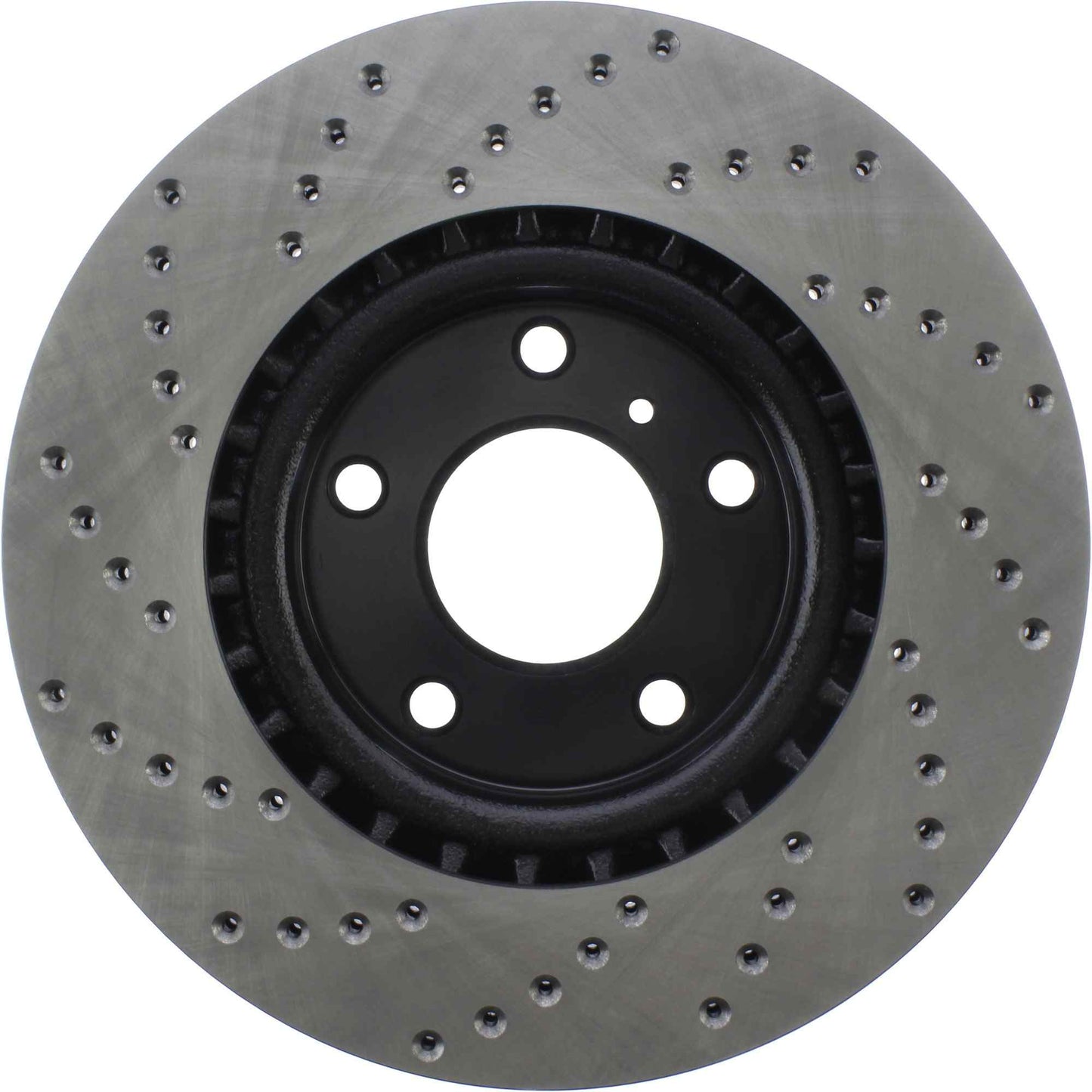 StopTech Sport Cryo Cross Drilled Brake Rotor; Front Left