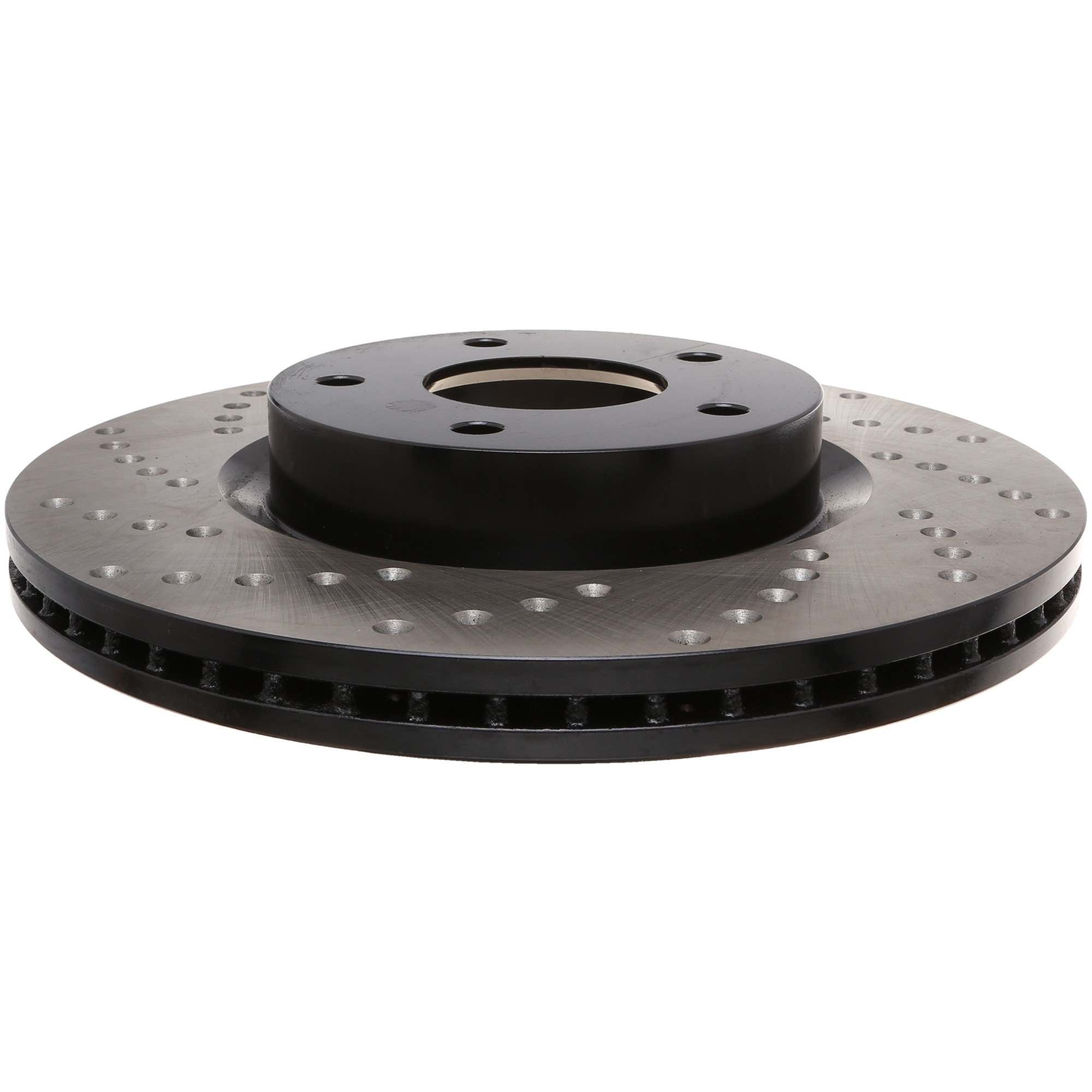 StopTech Sport Cryo Cross Drilled Brake Rotor; Front Right