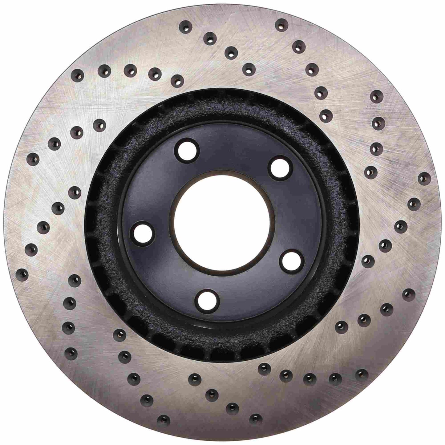 StopTech Sport Cryo Cross Drilled Brake Rotor; Front Right