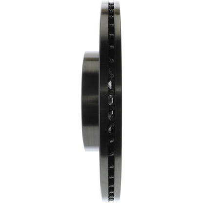 StopTech Sport Cross Drilled Brake Rotor; Front Left