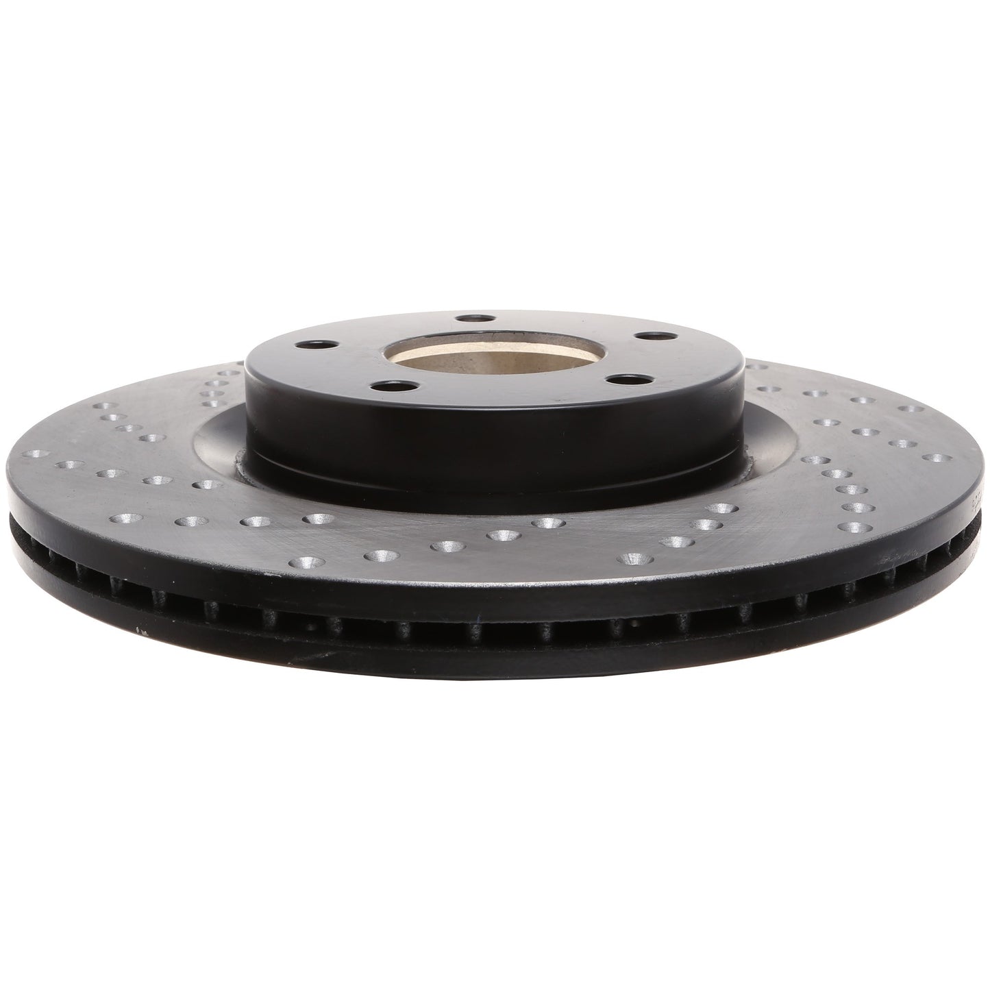 StopTech Sport Cross Drilled Brake Rotor; Front Right