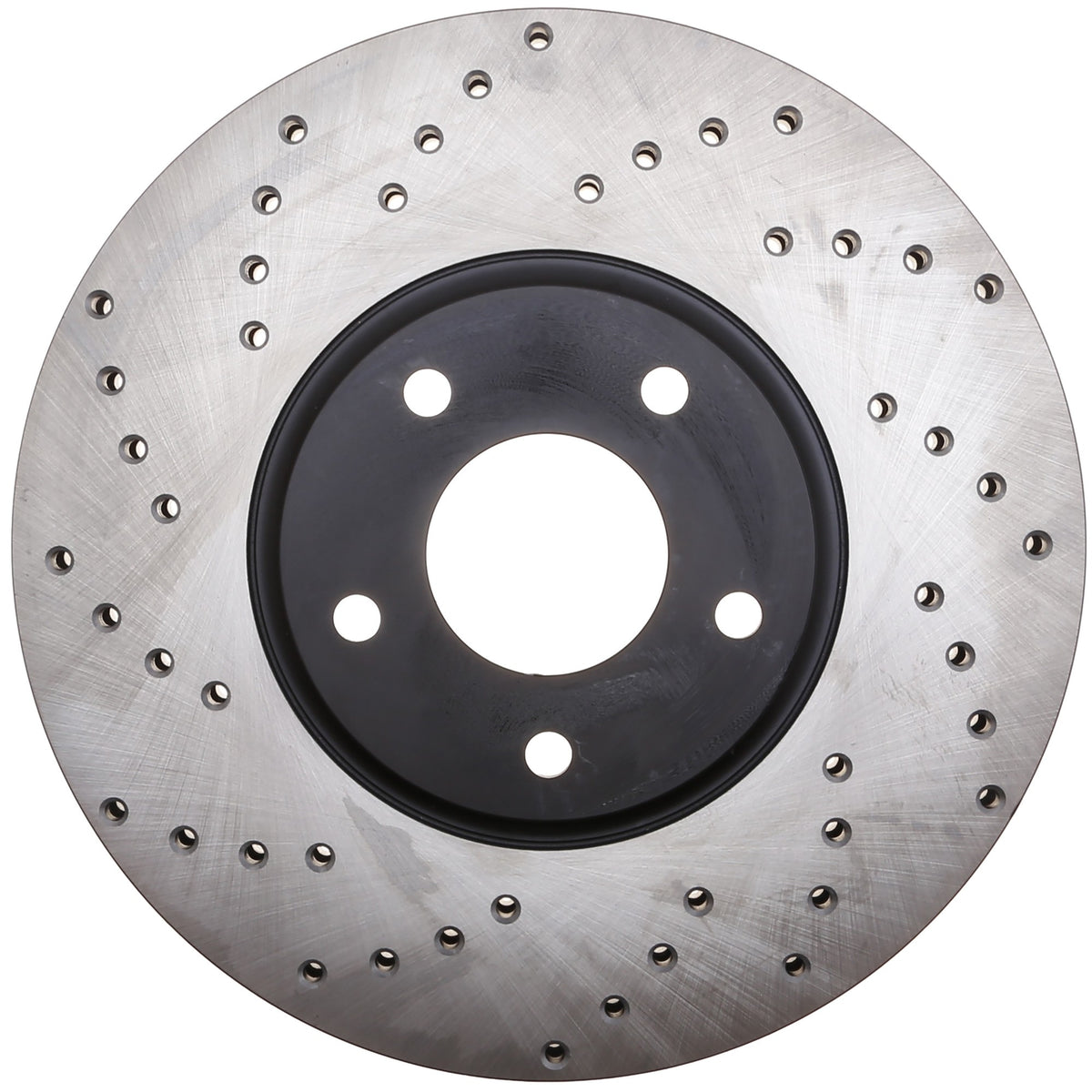 StopTech Sport Cross Drilled Brake Rotor; Front Right