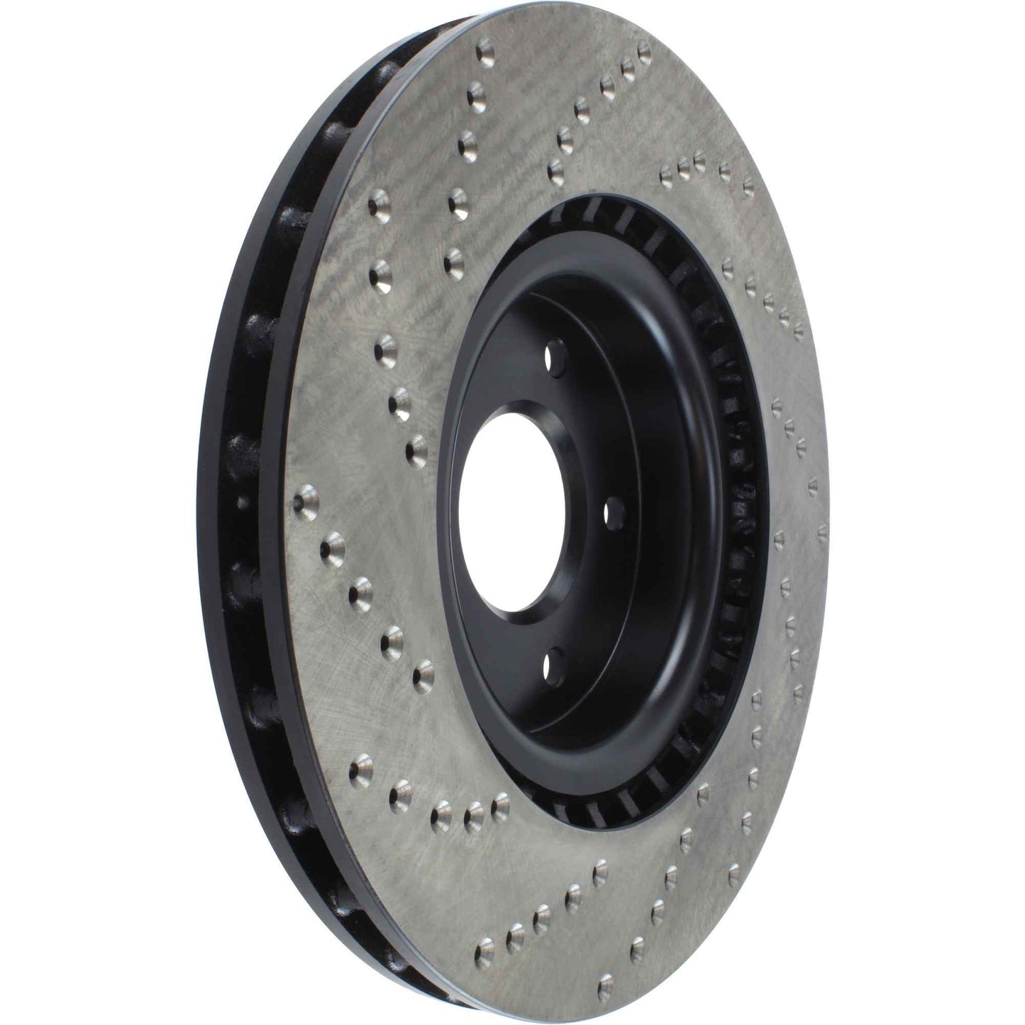 StopTech Sport Cryo Cross Drilled Brake Rotor; Front Left