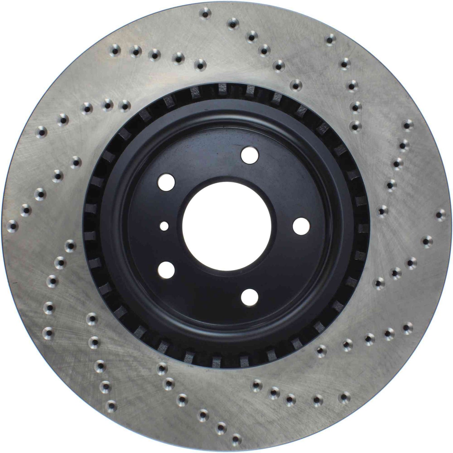 StopTech Sport Cryo Cross Drilled Brake Rotor; Front Right