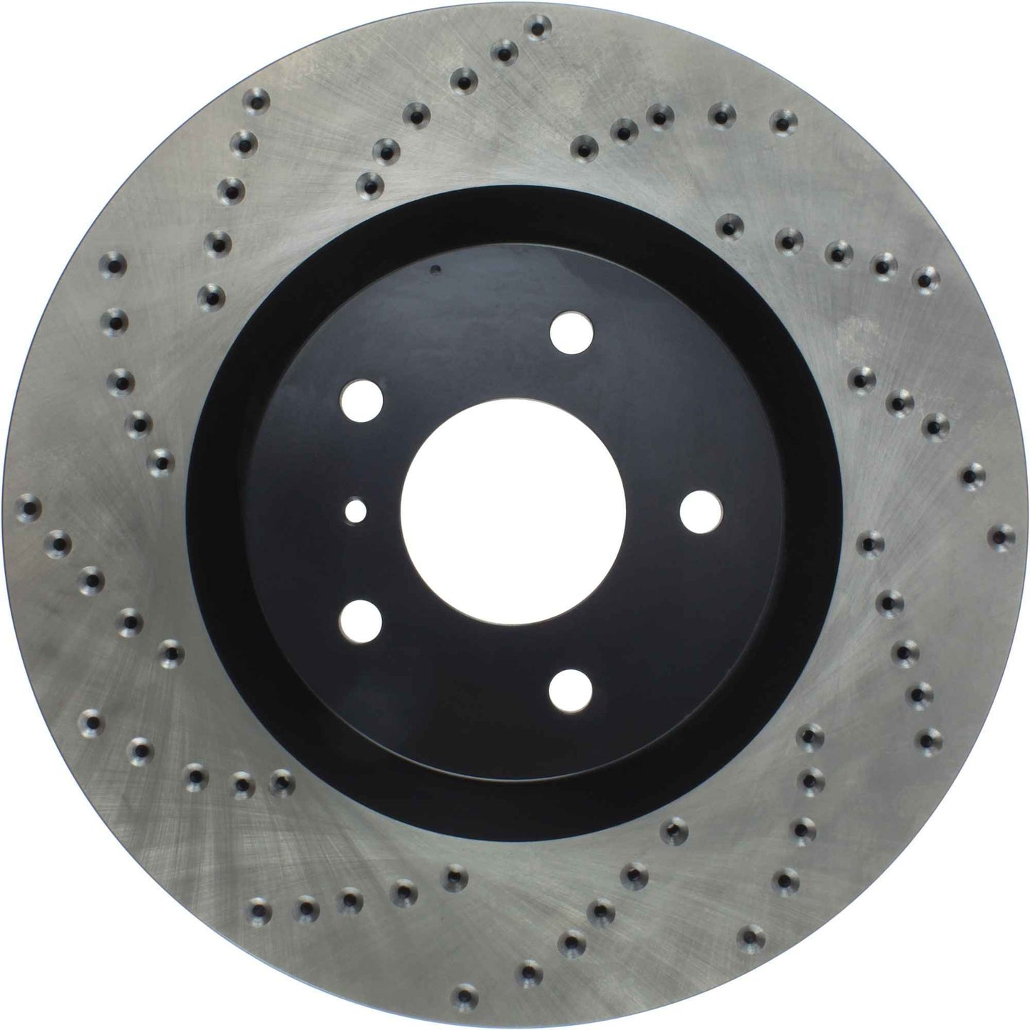 StopTech Sport Cryo Cross Drilled Brake Rotor; Front Right