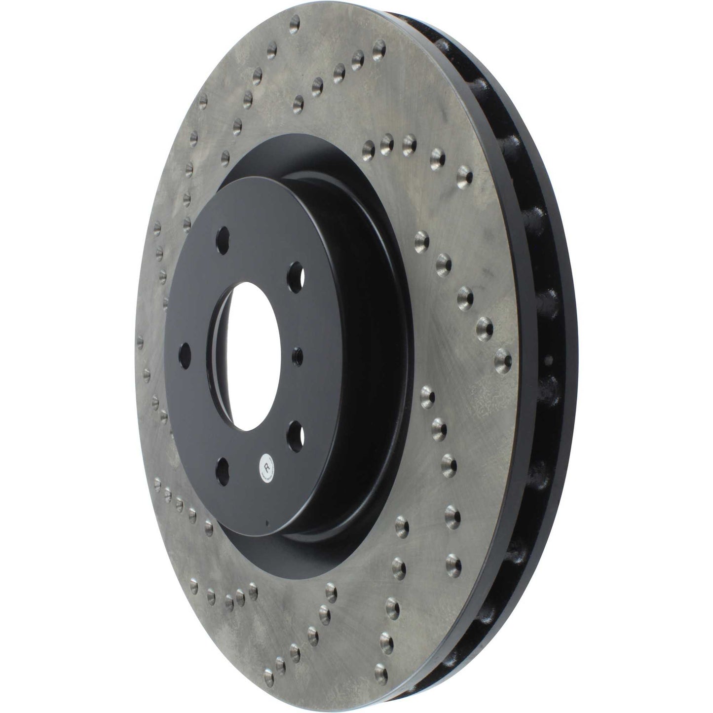 StopTech Sport Cryo Cross Drilled Brake Rotor; Front Right