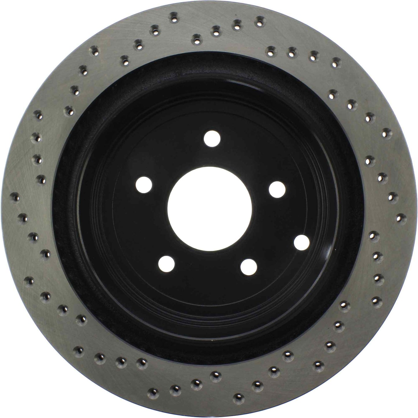 StopTech Sport Cryo Cross Drilled Brake Rotor; Rear Left