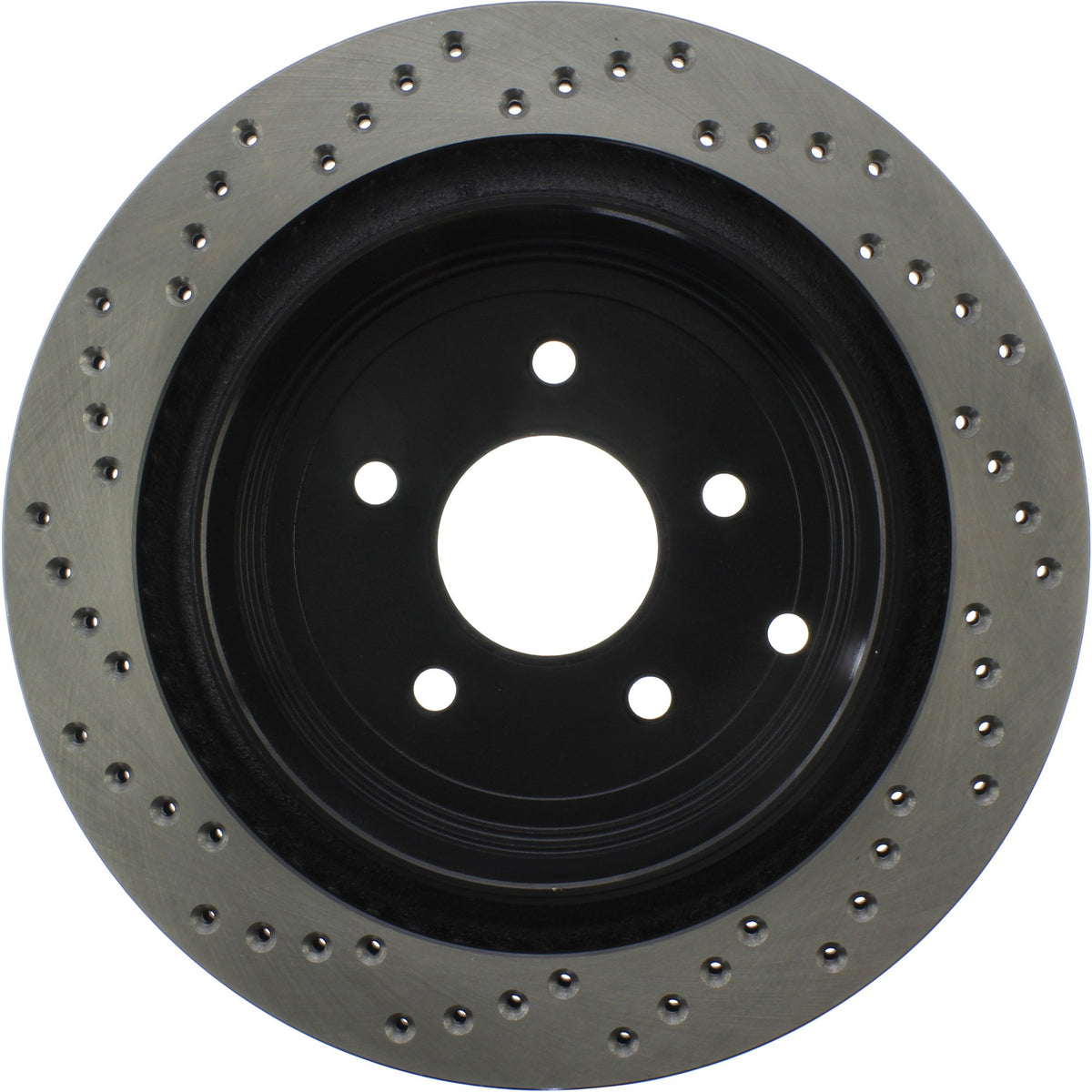 StopTech Sport Cryo Cross Drilled Brake Rotor; Rear Left