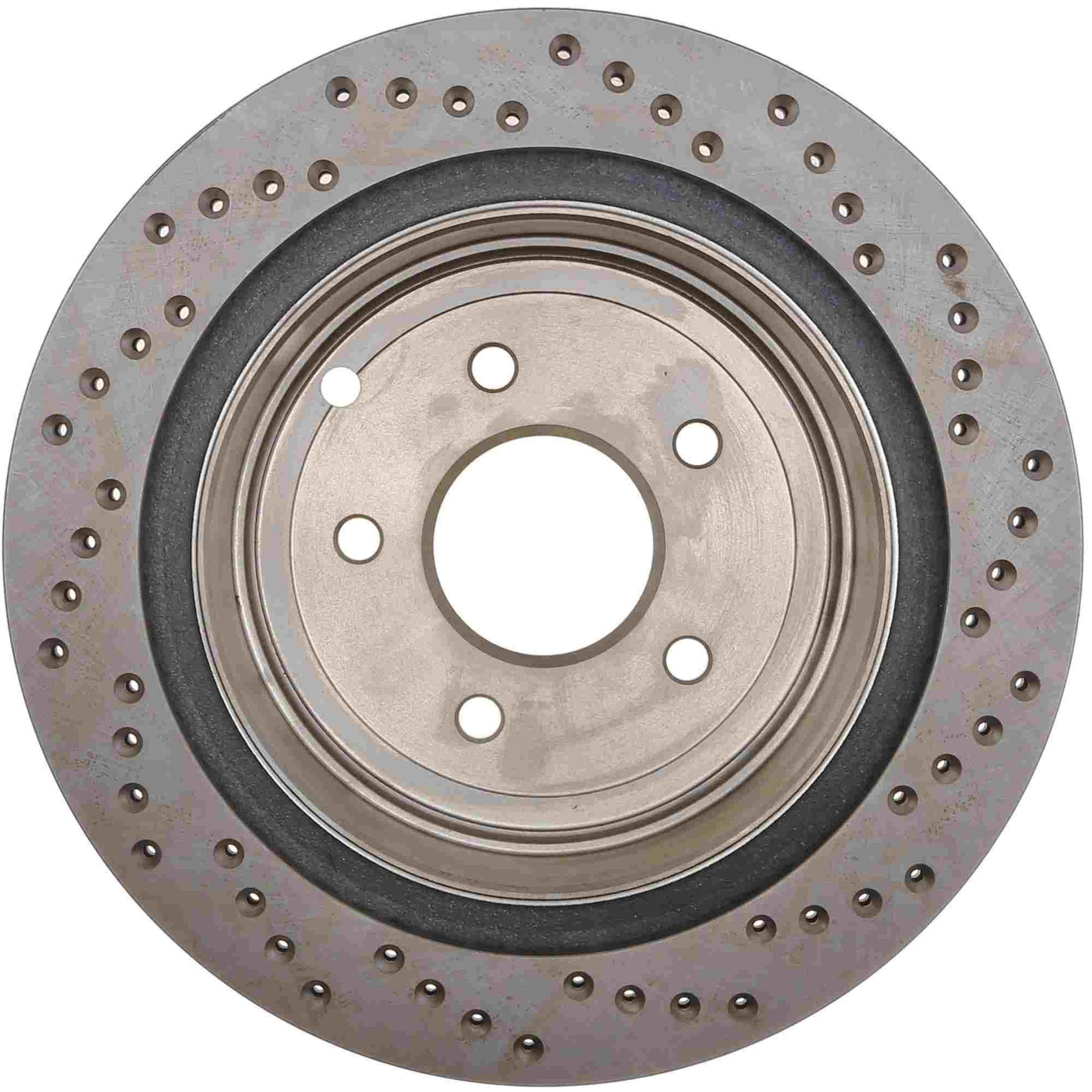 StopTech Sport Cryo Cross Drilled Brake Rotor; Rear Right