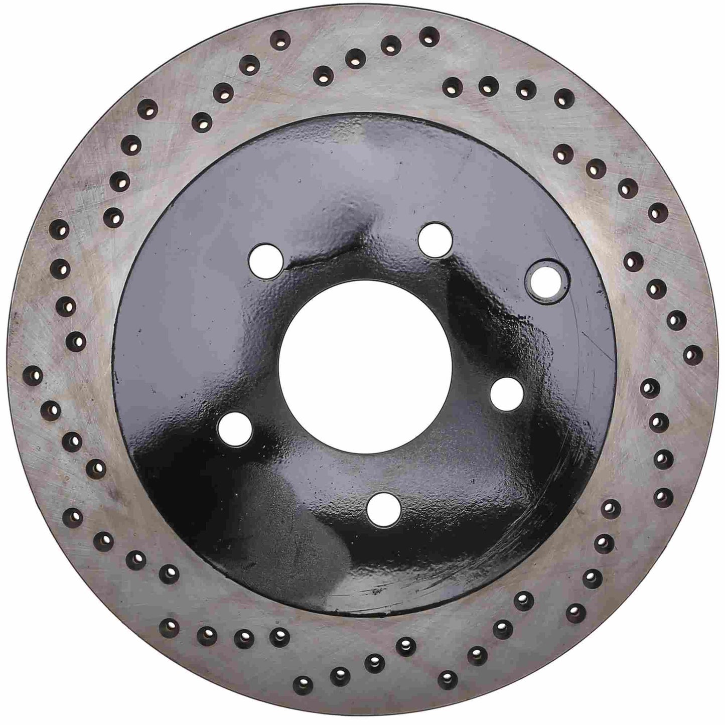 StopTech Sport Cryo Cross Drilled Brake Rotor; Rear Right