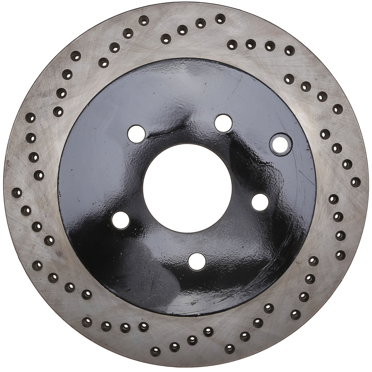 StopTech Sport Cryo Cross Drilled Brake Rotor; Rear Right