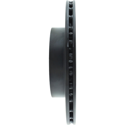 StopTech Sport Cross Drilled Brake Rotor; Rear Left