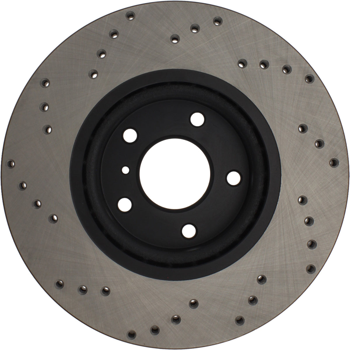 StopTech Sport Cryo Cross Drilled Brake Rotor; Front Right