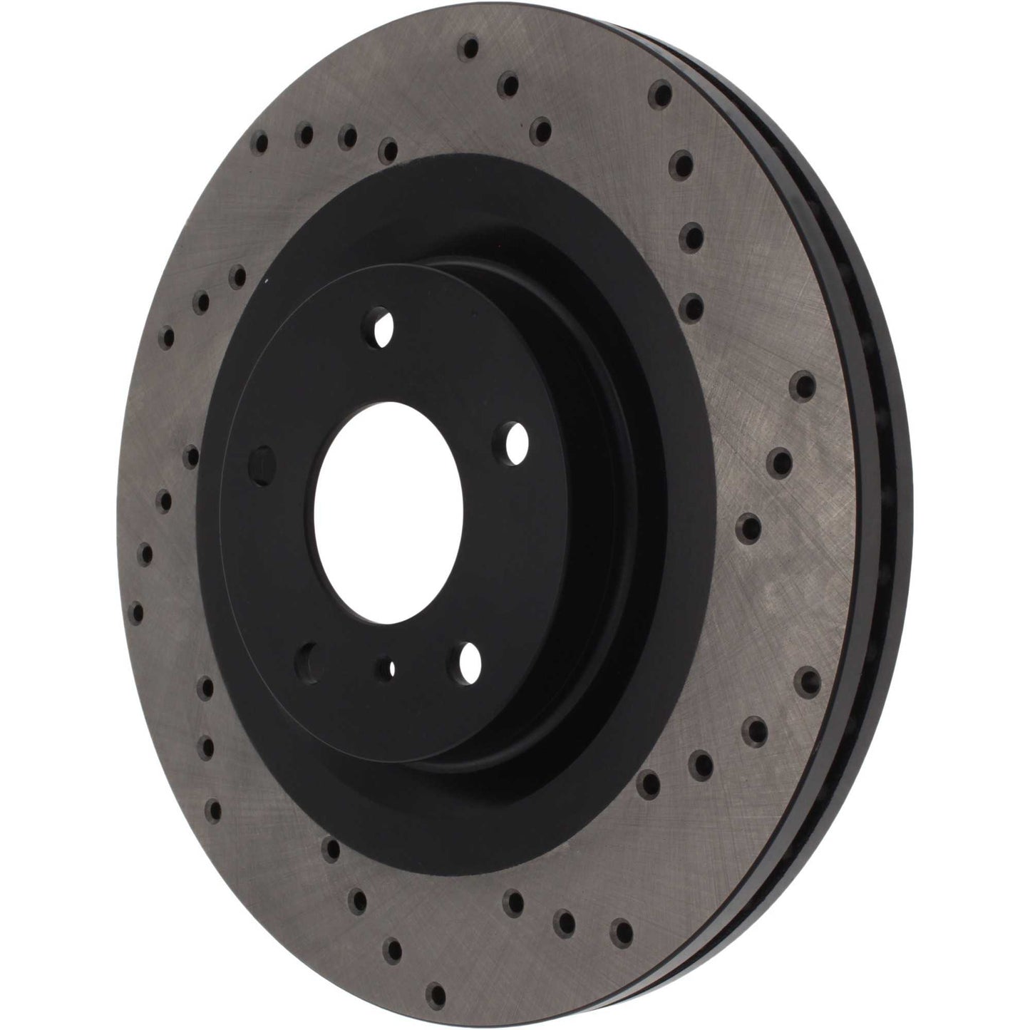 StopTech Sport Cryo Cross Drilled Brake Rotor; Front Right