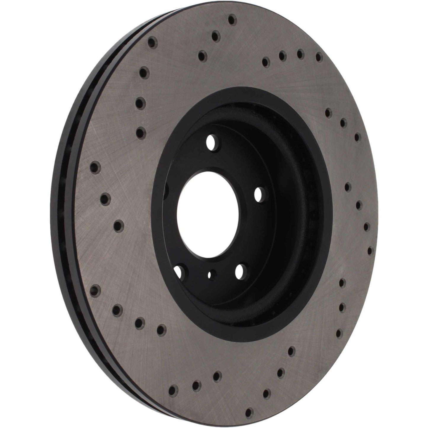 StopTech Sport Cryo Cross Drilled Brake Rotor; Front Right