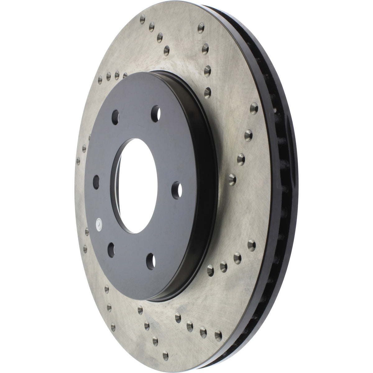StopTech Sport Cryo Cross Drilled Brake Rotor; Front Left
