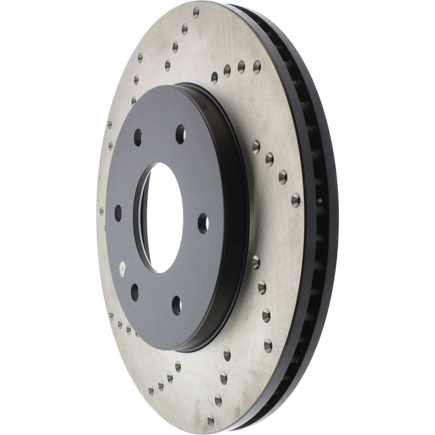 StopTech Sport Cryo Cross Drilled Brake Rotor; Front Right