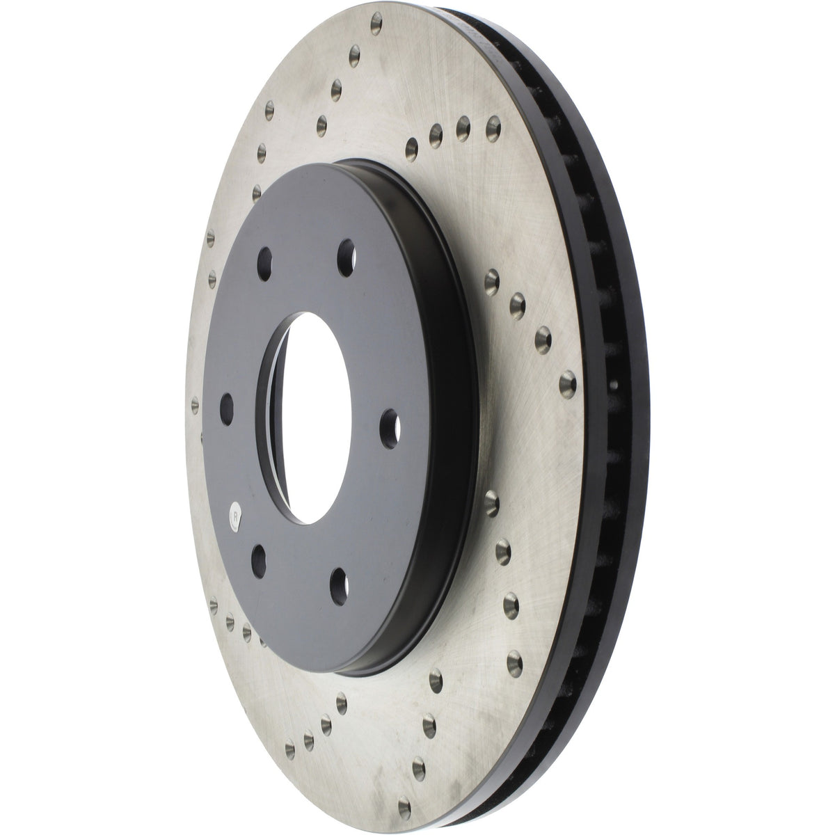 StopTech Sport Cryo Cross Drilled Brake Rotor; Front Right