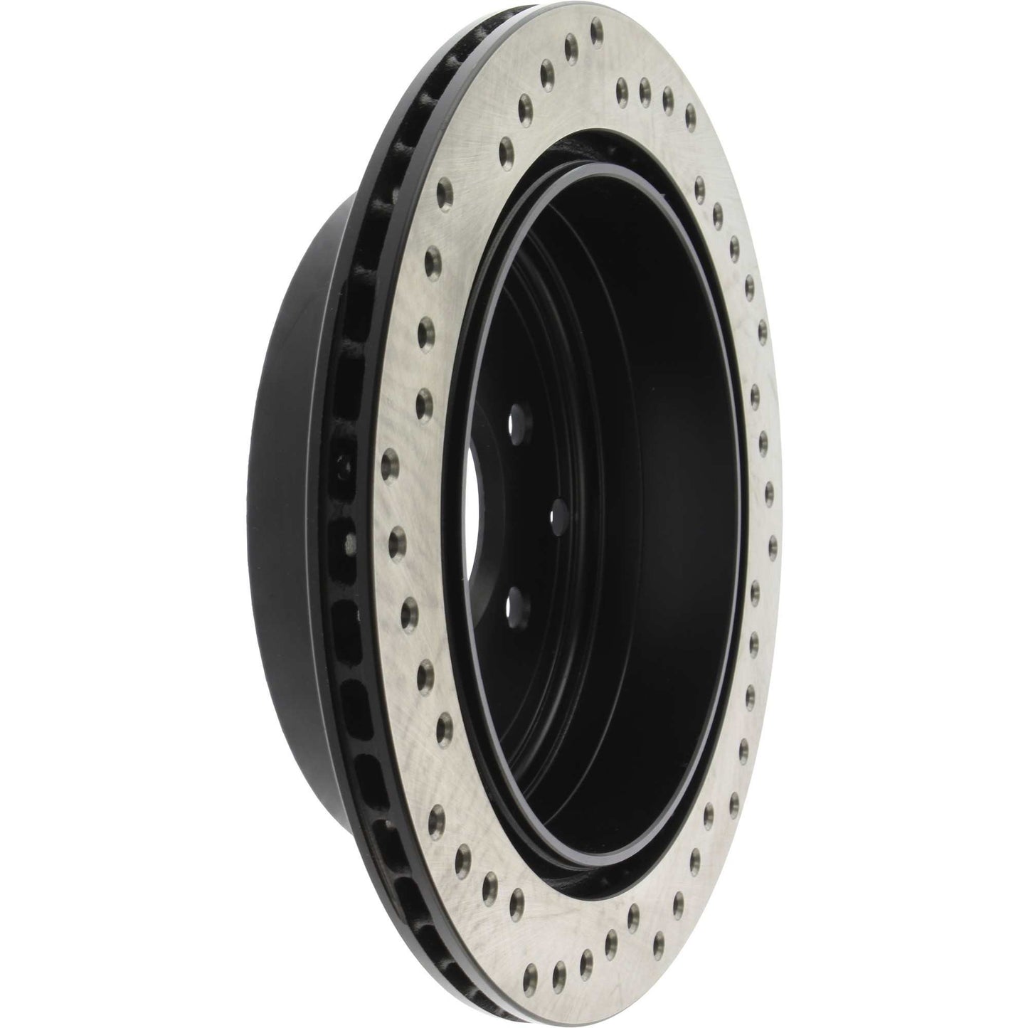 StopTech Sport Cryo Cross Drilled Brake Rotor; Rear Left