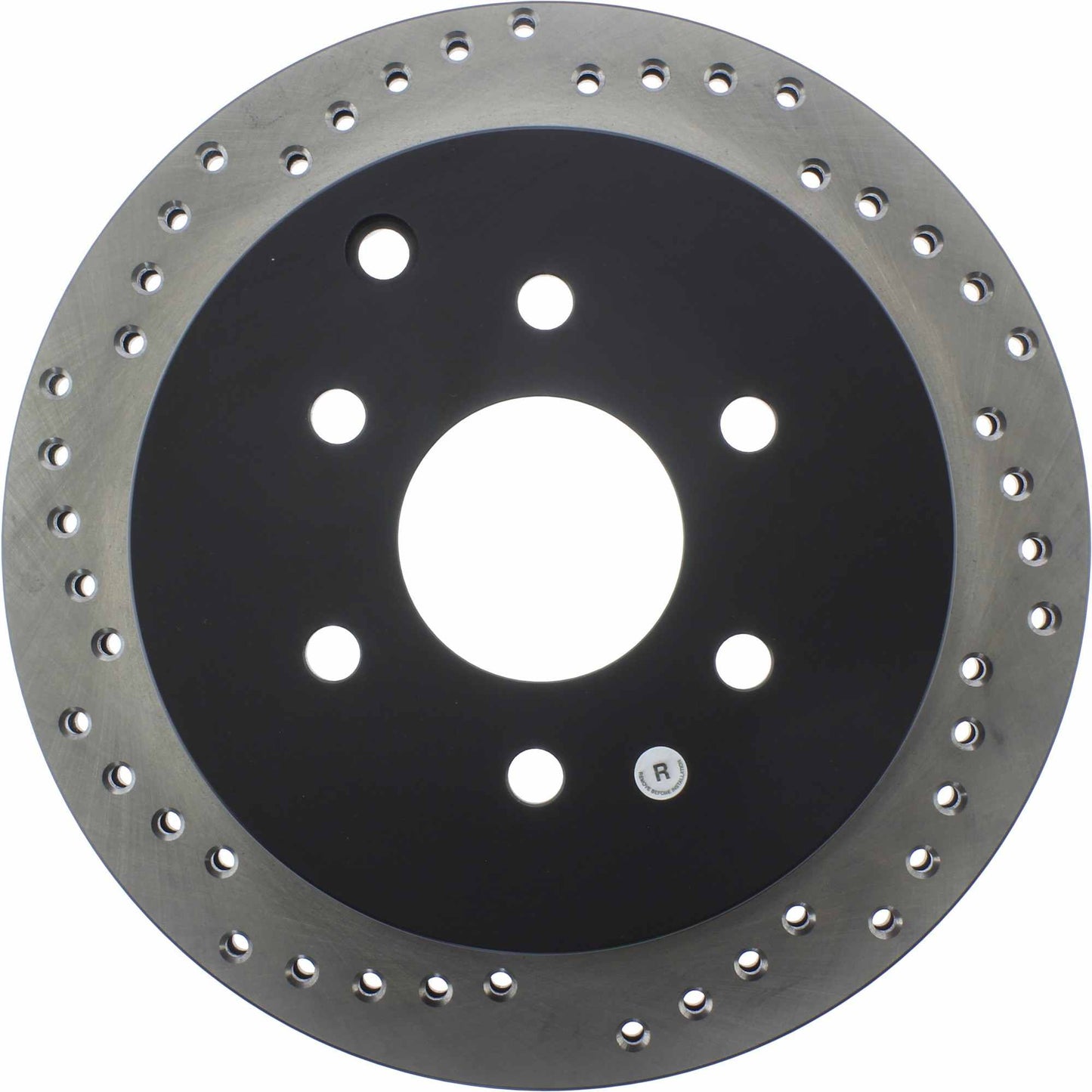 StopTech Sport Cryo Cross Drilled Brake Rotor; Rear Right