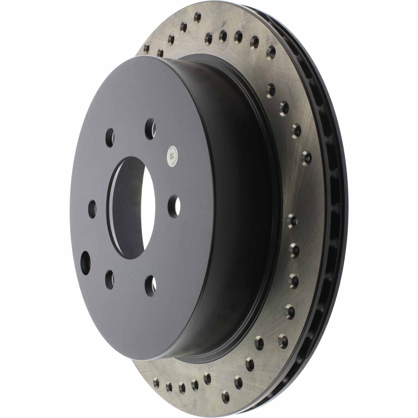StopTech Sport Cryo Cross Drilled Brake Rotor; Rear Right