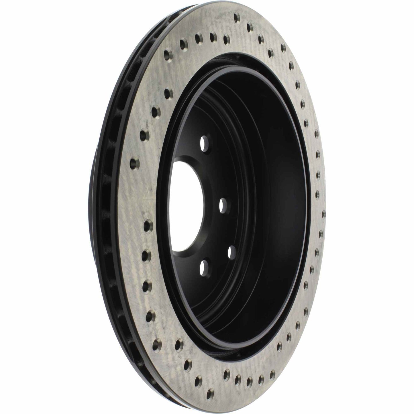 StopTech Sport Cryo Cross Drilled Brake Rotor; Rear Right