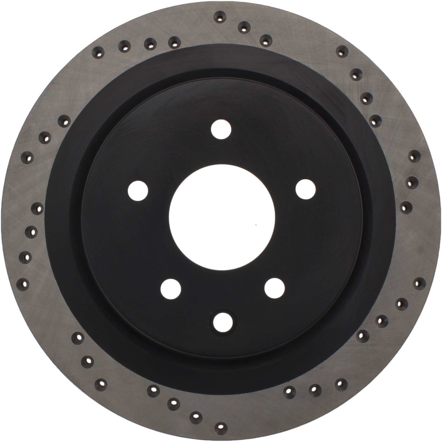 StopTech Sport Cryo Cross Drilled Brake Rotor; Rear Left