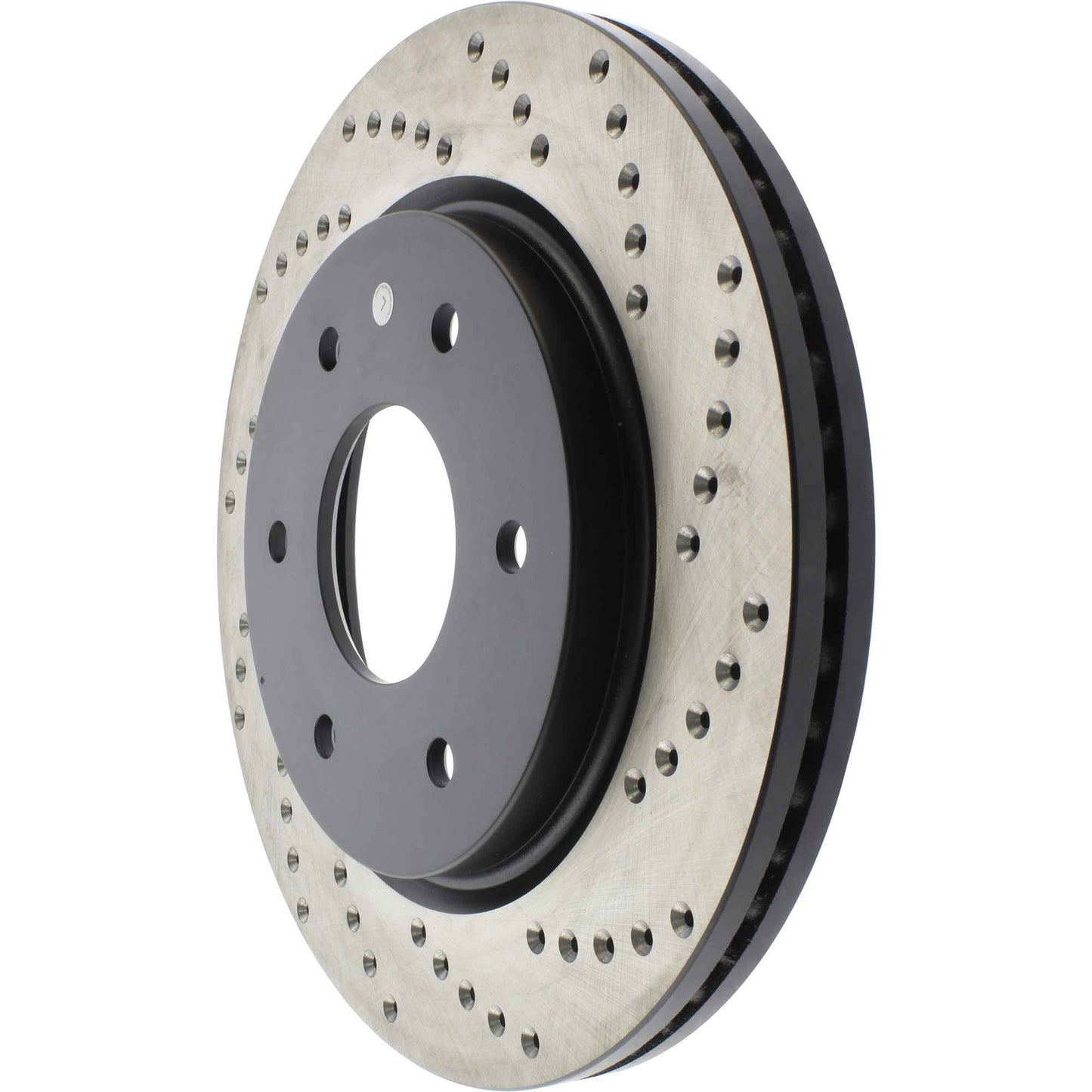 StopTech Sport Cryo Cross Drilled Brake Rotor; Front Left