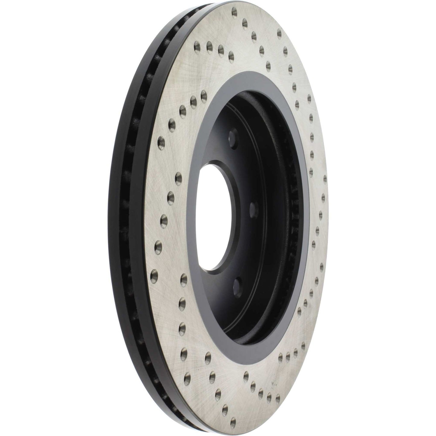 StopTech Sport Cryo Cross Drilled Brake Rotor; Front Right