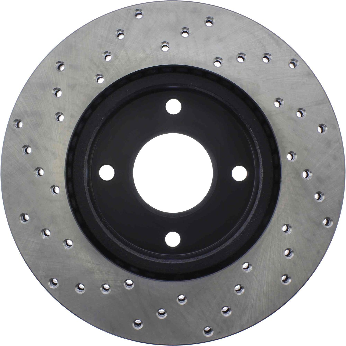 StopTech Sport Cryo Cross Drilled Brake Rotor; Front Left