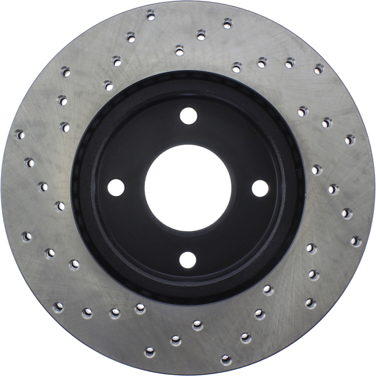 StopTech Sport Cryo Cross Drilled Brake Rotor; Front Left