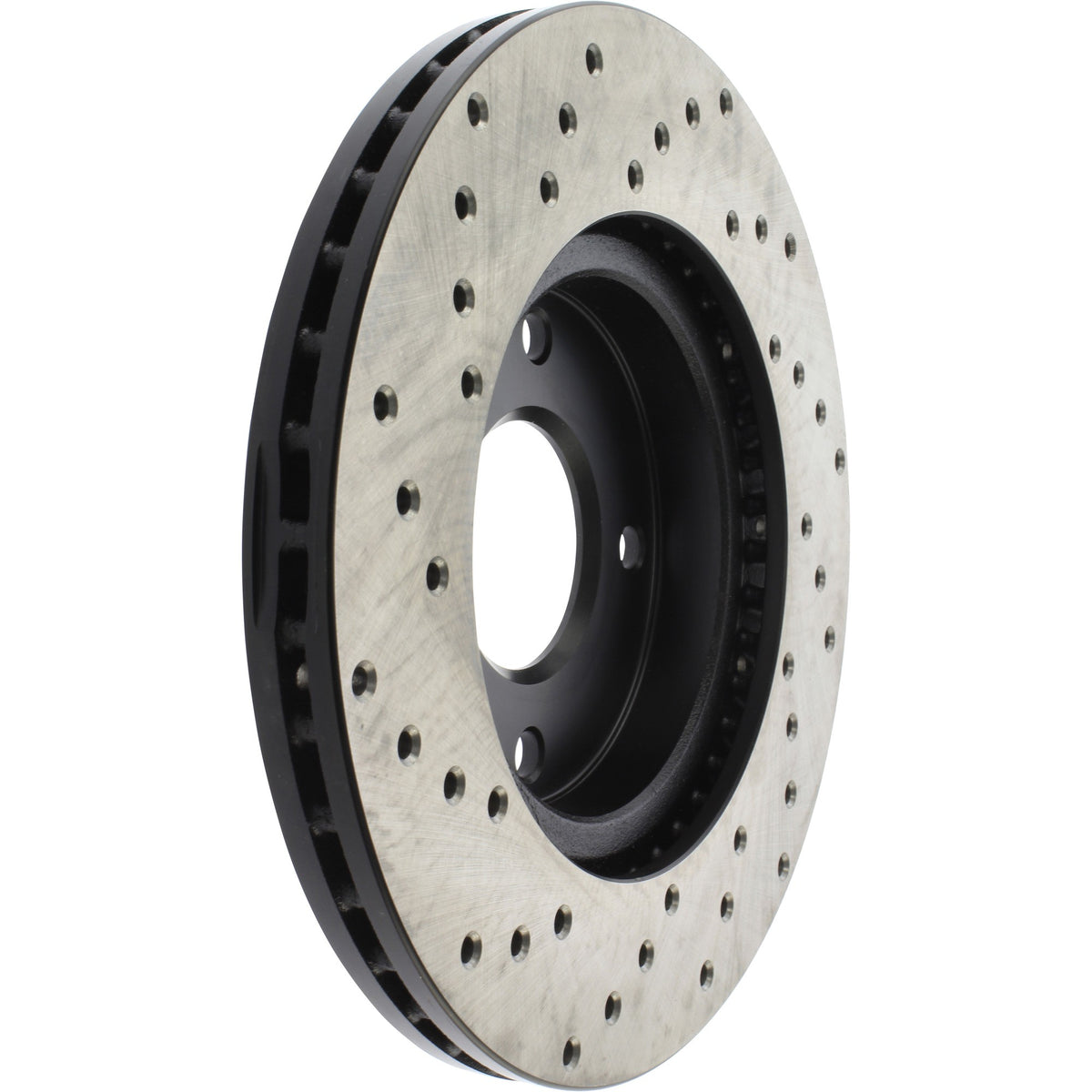 StopTech Sport Cryo Cross Drilled Brake Rotor; Front Left